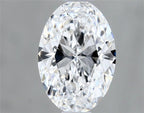 Diamante Naturale Taglio Ovale 0.5ct EX/EX D VVS1 - IGI - 6.53x4.46x2.66mm