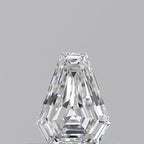 Diamante Naturale Taglio Trapezio 0.33ct EX/EX D VVS1 - GIA - 5.27x4.2x2.19mm