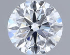 Diamante Naturale Taglio Brillante 0.55ct 3EX E VVS1 - IGI - 5.2x5.25x3.28mm