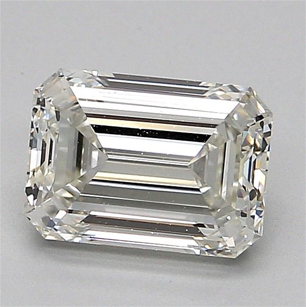 Diamante Naturale Taglio Smeraldo 1.7ct VG/EX I VVS1 - GIA - 7.88x5.64x3.83mm