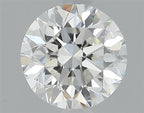 Diamante Naturale Taglio Brillante 0.51ct VG/EX/EX F VS2 - IGI - 4.95x5.0x3.23mm