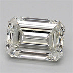 Diamante Naturale Taglio Smeraldo 1.7ct VG/EX I VVS1 - GIA - 7.88x5.64x3.83mm