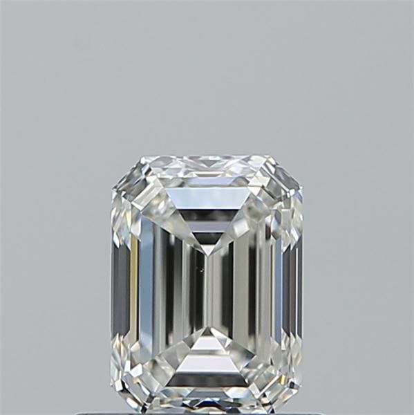Diamante Naturale Taglio Smeraldo 0.7ct EX/EX F VVS2 - IGI - 5.66x4.14x2.93mm