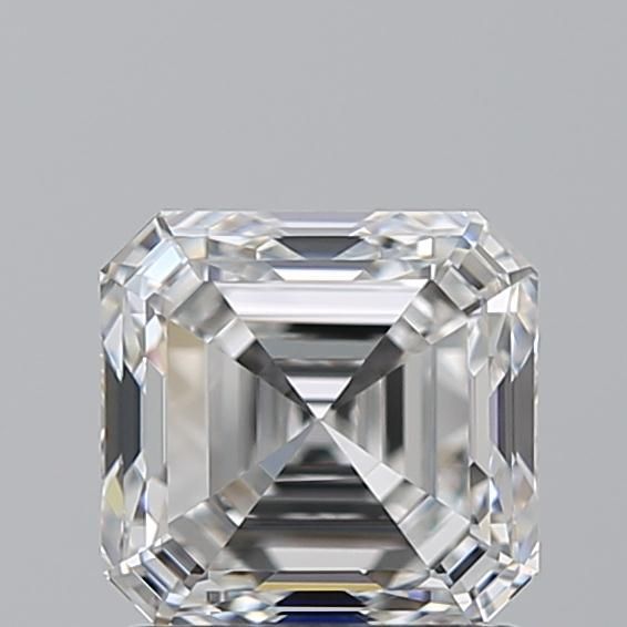 Diamante Naturale Taglio Asscher 1.51ct EX/EX F VVS2 - GIA - 6.24x6.02x4.19mm
