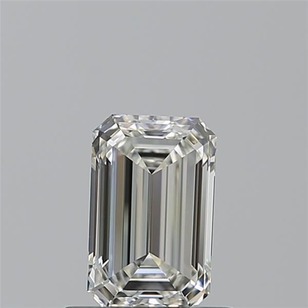 Diamante Naturale Taglio Smeraldo 0.7ct VG/EX I VS1 - GIA - 6.46x4.09x2.64mm