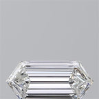 Diamante Naturale Taglio Esagonale 1.01ct VG/EX E VVS2 - GIA - 9.68x4.54x2.58mm