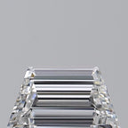 Diamante Naturale Taglio Trapezio 0.5ct EX/EX D VVS1 - GIA - 6.67x3.77x2.34mm