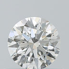 Diamante Naturale Taglio Brillante 0.5ct 3EX G IF - IGI - 5.09x5.13x3.18mm