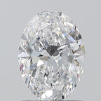 Diamante Naturale Taglio Ovale 1ct VG/G D VS2 - GIA - 7.92x5.68x3.46mm