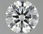 Diamante Naturale Taglio Brillante 0.54ct 3EX E VVS2 - IGI - 5.31x5.34x3.15mm