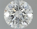 Diamante Naturale Taglio Brillante 0.5ct 3EX F VVS2 - IGI - 5.01x5.03x3.17mm