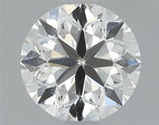 Diamante Naturale Taglio Brillante 0.5ct VG/VG/EX F VS2 - IGI - 4.94x4.98x3.19mm