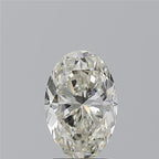 Diamante Naturale Taglio Ovale 2ct EX/EX I VS1 - IGI - 9.99x6.6x4.54mm