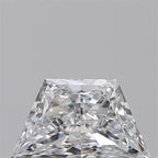 Diamante Naturale Taglio Trapezio 0.4ct VG/VG D VVS1 - GIA - 6.6x3.75x2.39mm