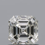 Diamante Naturale Taglio Asscher 0.7ct EX/EX F VVS1 - IGI - 4.9x4.89x3.26mm
