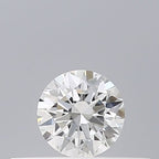 Diamante Naturale Taglio Brillante 0.18ct 3EX E VVS2 - GIA - 3.61x3.63x2.23mm