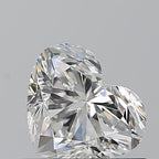 Diamante Naturale Taglio Cuore 0.7ct EX/EX H IF - GIA - 5.14x6.12x3.84mm