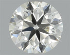 Diamante Naturale Taglio Brillante 0.5ct VG/EX/EX I VVS2 - IGI - 4.94x5.0x3.18mm