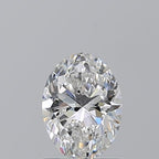 Diamante Naturale Taglio Ovale 1ct VG/EX E VS1 - GIA - 7.46x5.49x3.66mm
