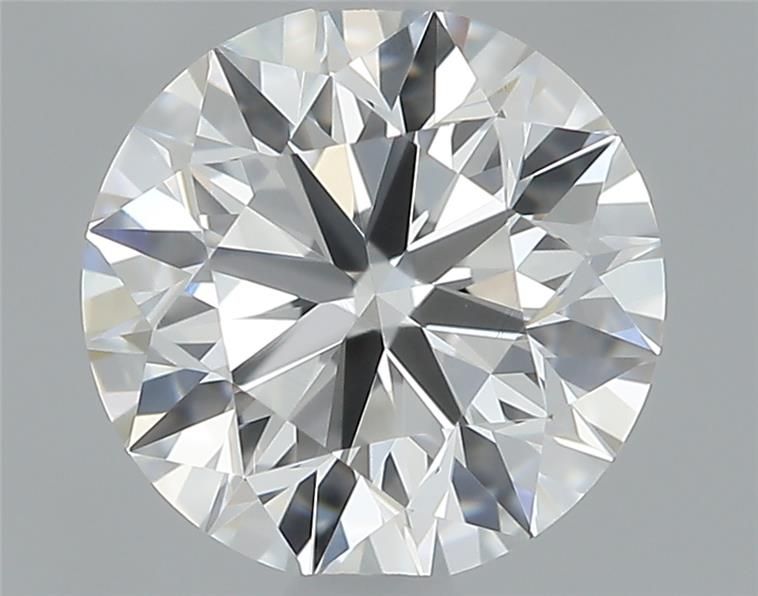 Diamante Naturale Taglio Brillante 0.55ct 3EX E VVS1 - IGI - 5.19x5.21x3.25mm