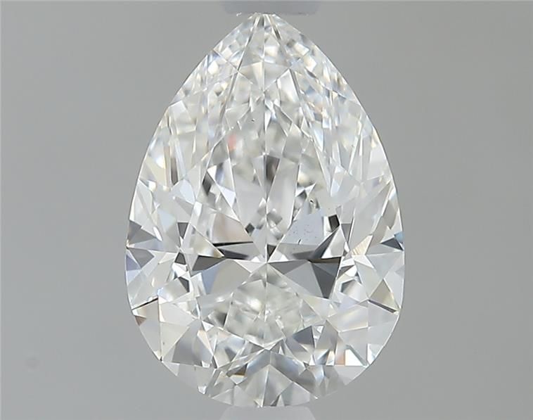 Diamante Naturale Taglio Goccia 0.8ct EX/EX F VS2 - GIA - 7.53x5.23x3.24mm