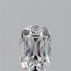 Diamante Naturale Taglio Old Miner 0.8ct EX/EX E VVS1 - GIA - 6.63x4.54x3.15mm