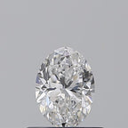 Diamante Naturale Taglio Ovale 0.5ct VG/EX D VS1 - IGI - 6.07x4.39x2.9mm