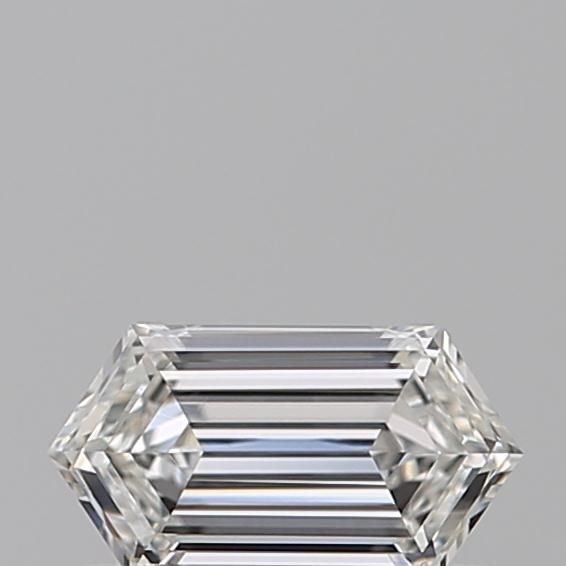 Diamante Naturale Taglio Esagonale 0.34ct VG/EX F VVS2 - GIA - 6.31x3.39x1.92mm