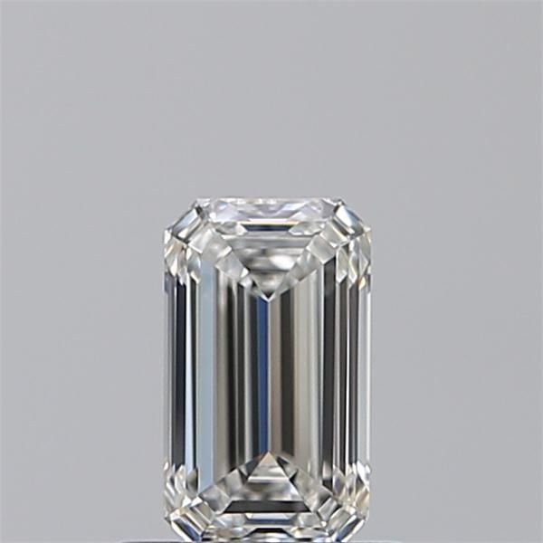 Diamante Naturale Taglio Smeraldo 0.71ct VG/VG I VVS2 - GIA - 6.64x3.9x2.6mm