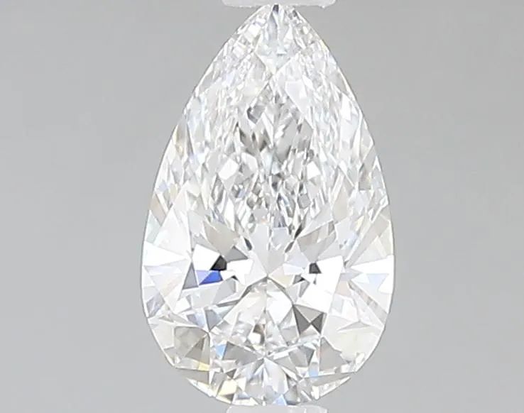 Diamante Naturale Taglio Goccia 0.77ct EX/EX D VVS1 - GIA - 8.41x5.07x3.08mm