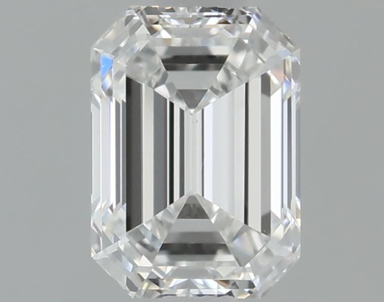 Diamante Naturale Taglio Smeraldo 0.4ct VG/EX E VS1 - GIA - 4.85x3.46x2.45mm