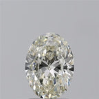 Diamante Naturale Taglio Ovale 1.31ct VG/EX J VS1 - GIA - 8.48x6.16x3.66mm