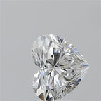 Diamante Naturale Taglio Cuore 1.06ct VG/EX E VVS2 - GIA - 6.09x7.05x4.22mm