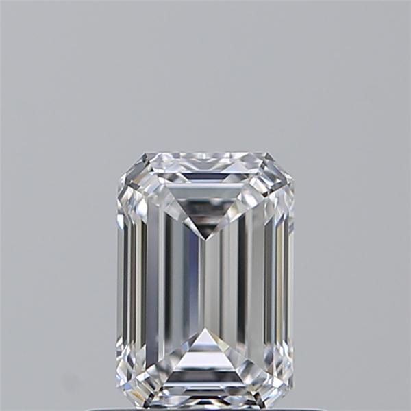 Diamante Naturale Taglio Smeraldo 0.7ct EX/EX D VVS1 - GIA - 6.15x4.13x2.75mm
