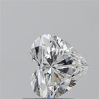 Diamante Naturale Taglio Cuore 1.01ct VG/EX D VVS2 - GIA - 6.26x6.97x4.04mm