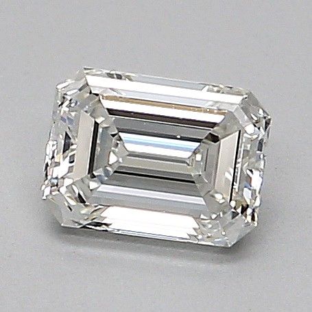 Diamante Naturale Taglio Smeraldo 0.5ct EX/EX F VS1 - GIA - 5.31x3.9x2.5mm