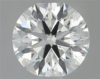 Diamante Naturale Taglio Brillante 0.54ct 3EX F VVS2 - IGI - 5.16x5.19x3.27mm