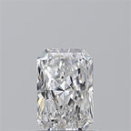 Diamante Naturale Taglio Radiant 0.7ct VG/EX D VVS1 - GIA - 6.51x4.36x2.86mm