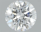 Diamante Naturale Taglio Brillante 0.63ct 3EX D VVS2 - IGI - 5.42x5.45x3.43mm
