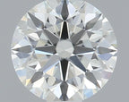 Diamante Naturale Taglio Brillante 0.45ct 3EX H VVS2 - IGI - 4.87x4.89x3.04mm