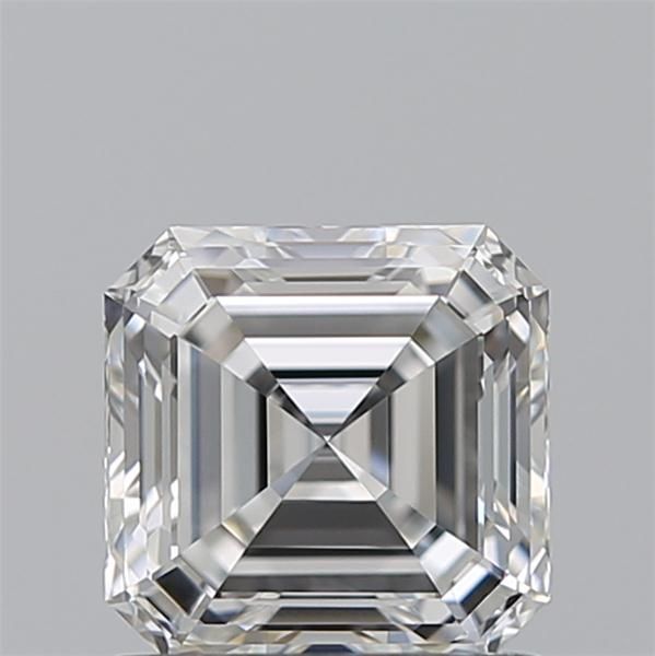 Diamante Naturale Taglio Asscher 1.07ct EX/EX F VVS1 - GIA - 5.78x5.7x3.62mm