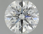 Diamante Naturale Taglio Brillante 0.42ct 3EX F VVS1 - IGI - 4.74x4.77x3.0mm