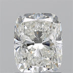 Diamante Taglio Cushion Brillante 1.51ct EX/EX I VVS1 - GIA - 7.53x6.01x4.11mm
