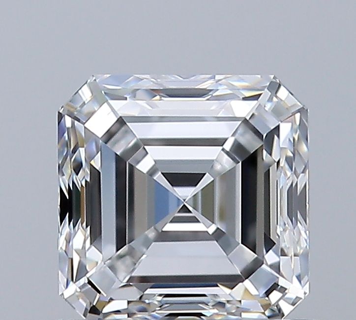 Diamante Taglio Smeraldo Quadrato 0.8ct VG/VG E VVS1 - GIA - 4.98x4.95x3.42mm