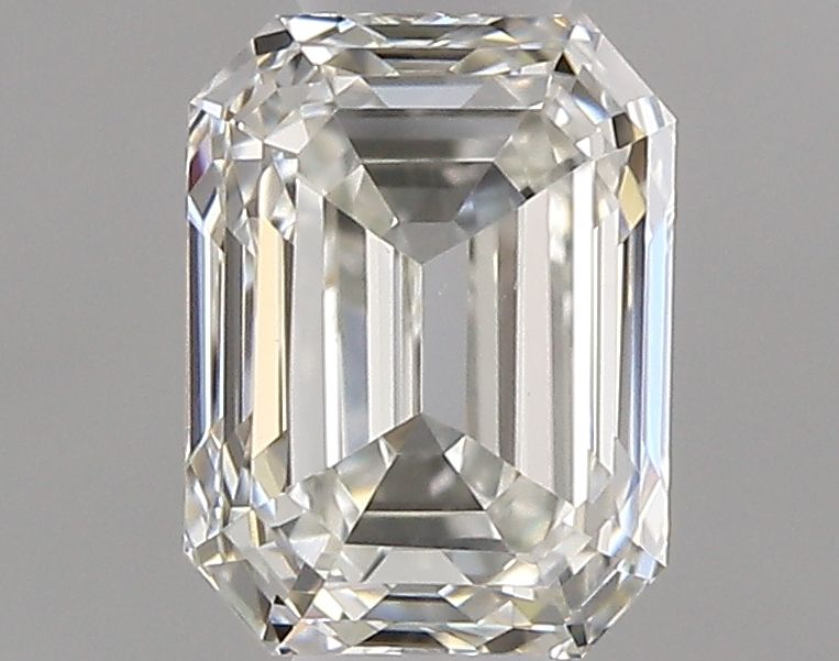 Diamante Naturale Taglio Smeraldo 0.5ct G/VG J VVS1 - GIA - 4.98x3.76x2.69mm