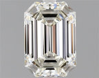 Diamante Naturale Taglio Smeraldo 1.1ct EX/EX J IF - GIA - 7.39x5.09x3.21mm