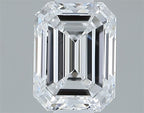 Diamante Naturale Taglio Smeraldo 0.6ct VG/VG D VVS2 - GIA - 5.5x4.1x2.84mm