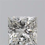Diamante Naturale Taglio Princess 0.7ct G/EX I VVS2 - GIA - 4.9x4.86x3.45mm
