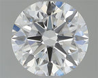 Diamante Naturale Taglio Brillante 0.6ct 3EX E VVS1 - IGI - 5.34x5.38x3.31mm