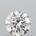 Diamante Naturale Taglio Brillante 0.5ct VG/EX/EX J VS2 - GIA - 4.97x5.01x3.18mm